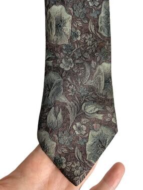 Dunhill Men's Novelty Designer Neck Tie Made in Italy Business Office Preppy